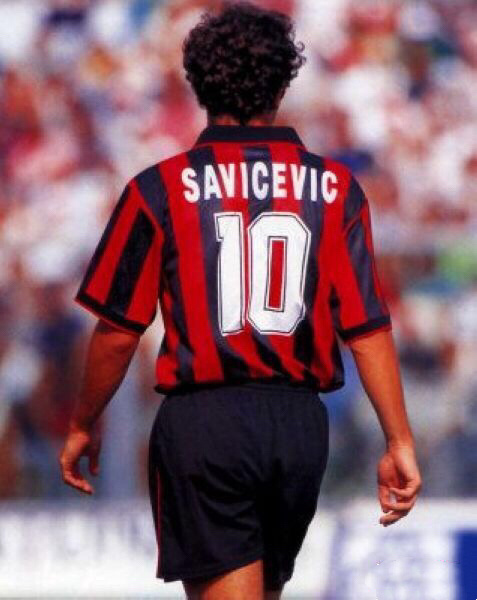 【米兰老照片】 ❤️🖤 萨维切维奇🇲🇪.sempremilan