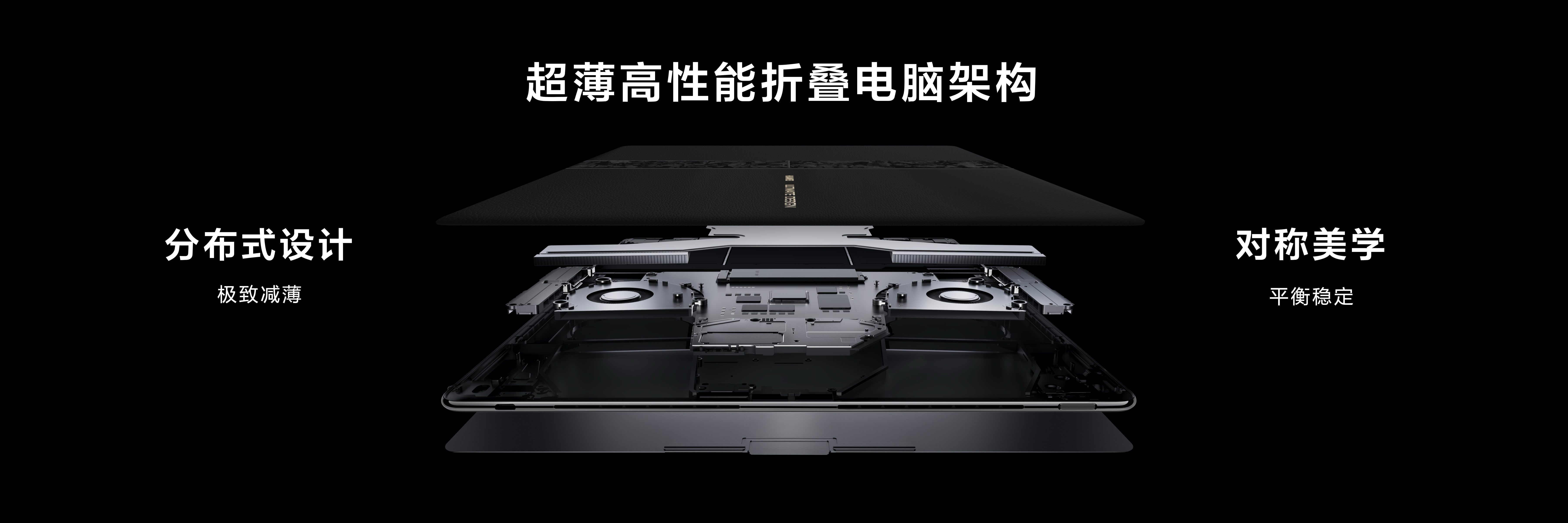 【285mm！专为折叠巨幕打造！#鸿蒙折叠电脑搭载全球最大尺寸铰链# 】华为Ma