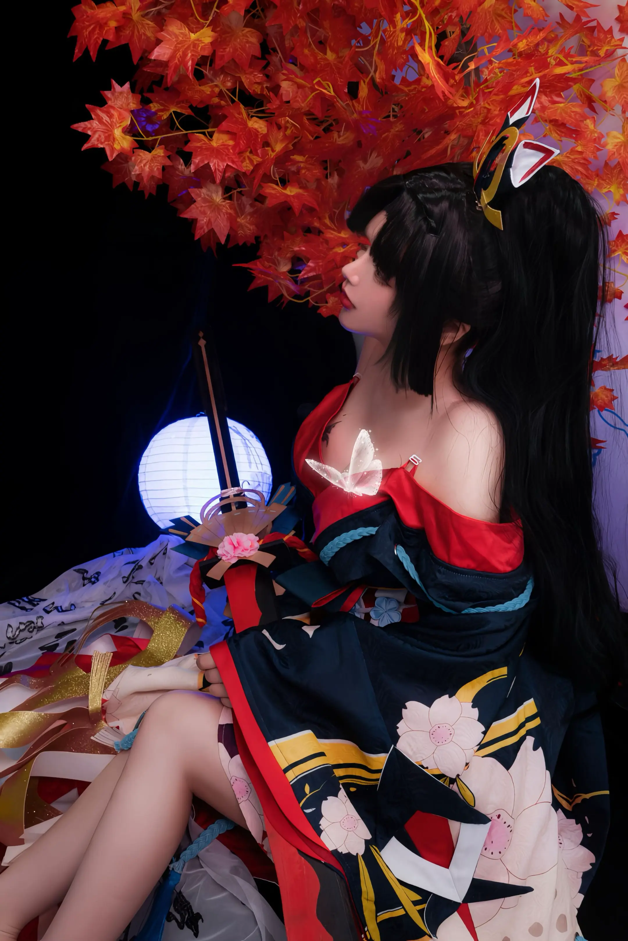 樱花飘落的时候，是心动还是风动？发个好几年前入坑拍的第一套妖刀姬纪念一...