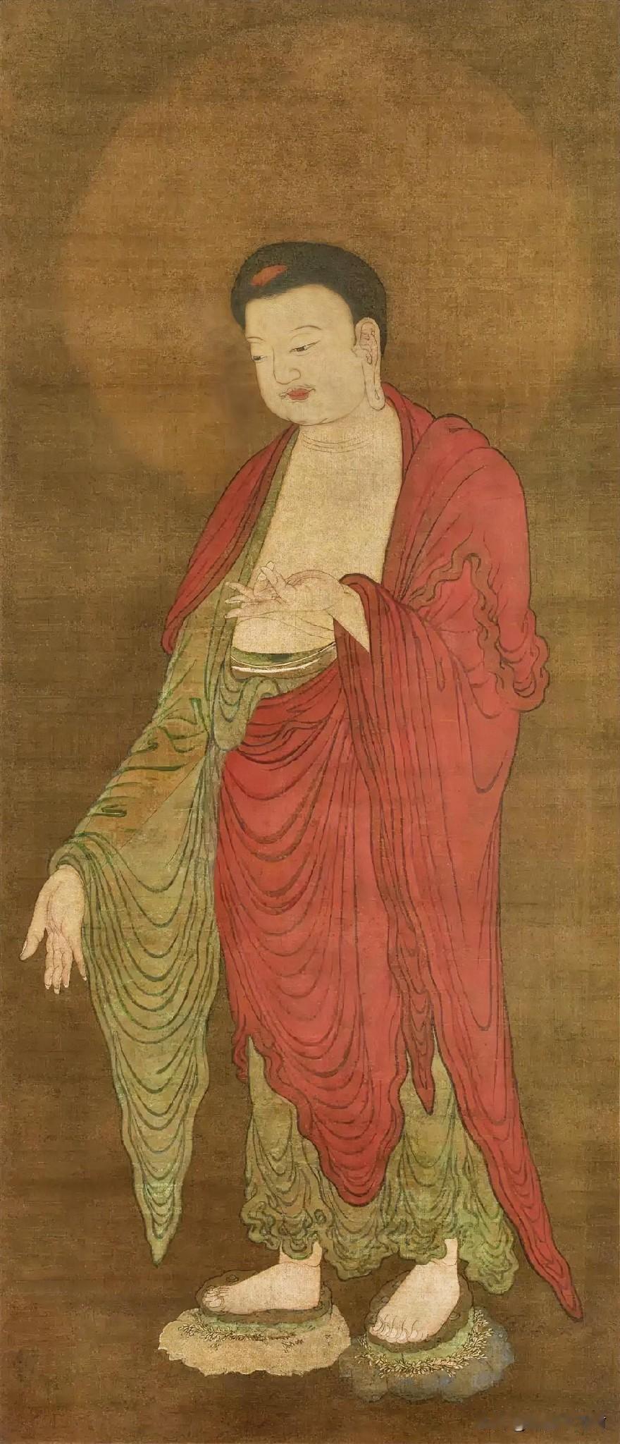 南宋宁波顶级佛画｜踏莲前行，专程奔赴世间接你归家
 
八百多年前，宁波港口画师笔