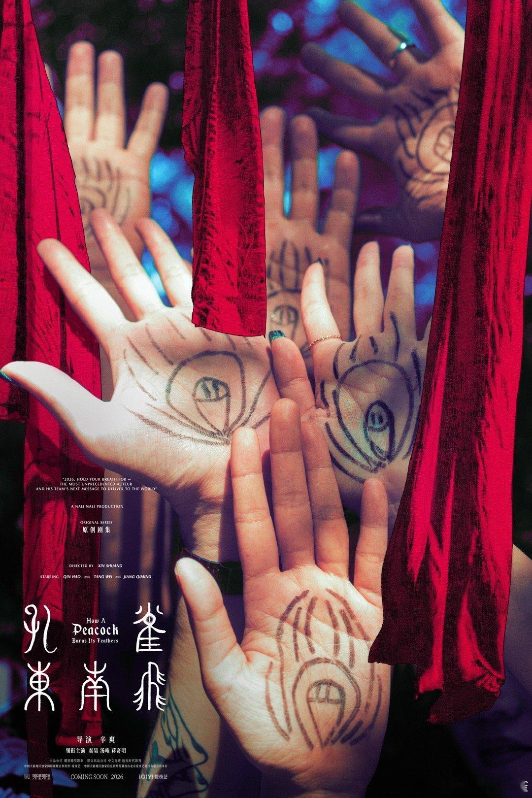 爱奇艺电视剧《孔雀东南飞》杀青导演：辛爽领衔主演：秦昊、汤唯、蒋奇明 