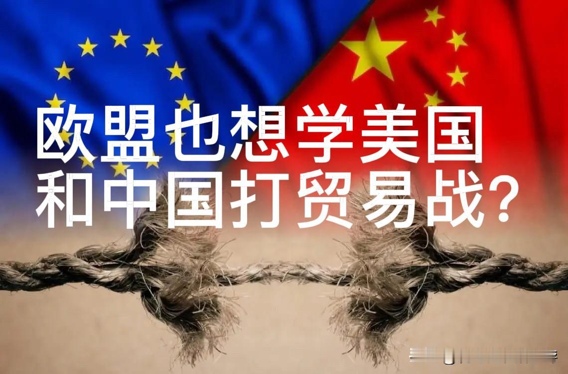 没有美国的实力，却想学美国和中国打贸易战，谁给欧盟的底气？

当下中欧贸易摩擦持