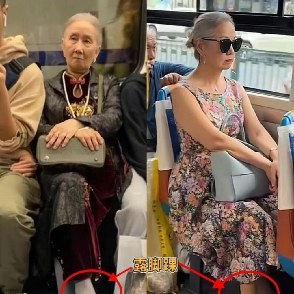 气质绝了！地铁偶遇一群阿姨，仪态直接碾压一众年轻人
 
地铁里撞见几位老太太，瞬