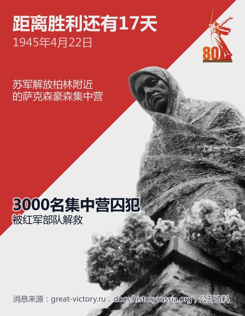 【距离胜利还有17天】伟大卫国战争胜利80周年倒计时 伟大卫国战争的胜利是世界历