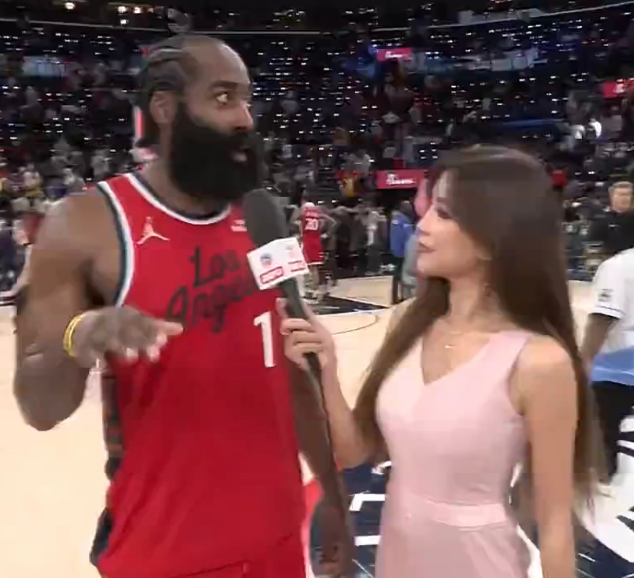 哈登21+10快船主场击败湖人终结五连败哈登快船