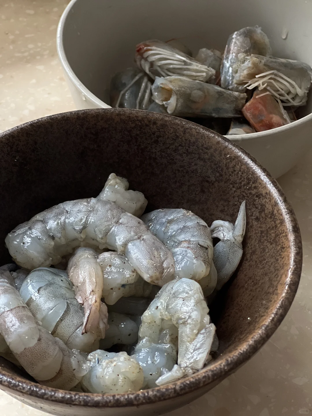 虾仁瑶柱扇贝粥