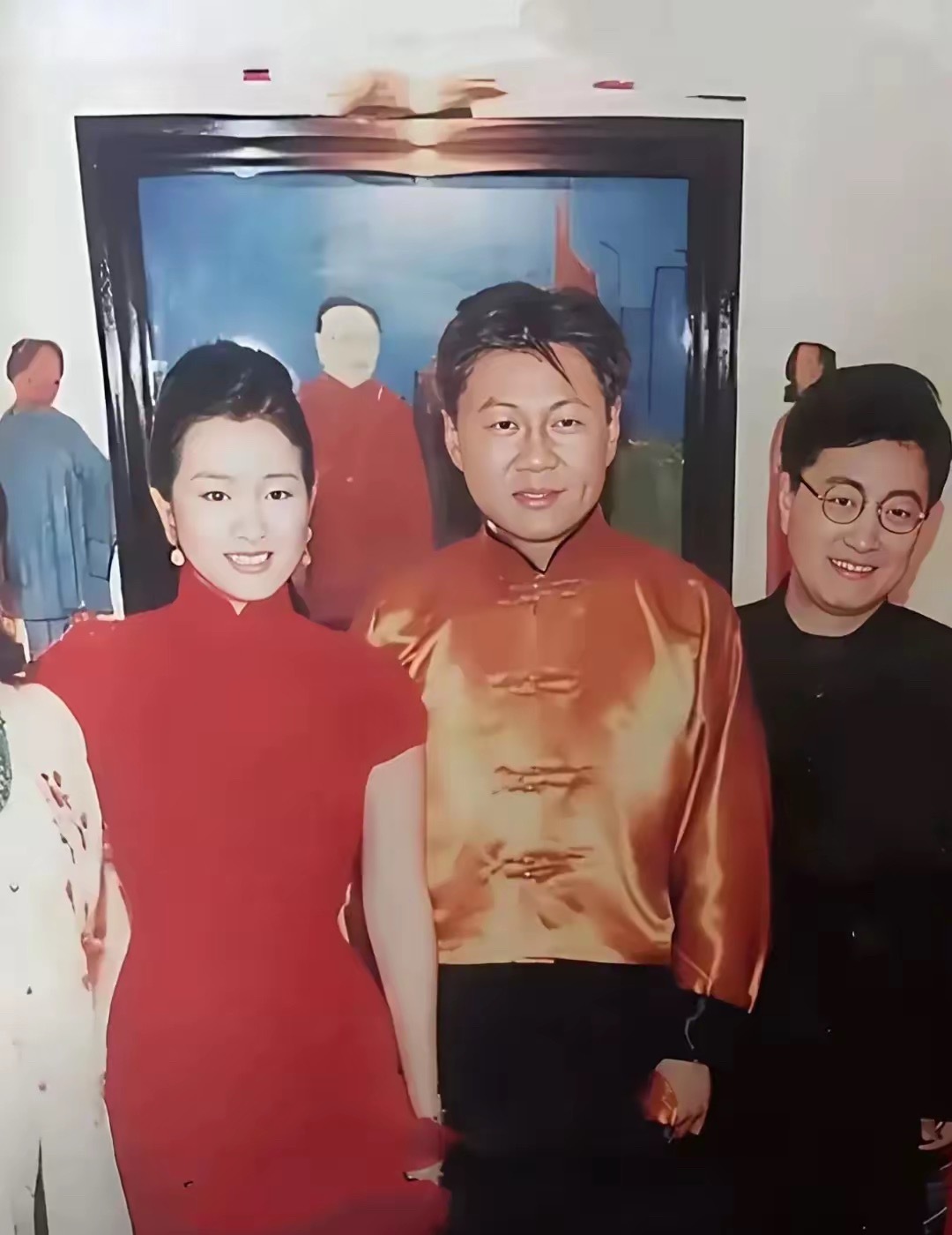 巩俐和烟草大王黄和祥的结婚照 ​​​