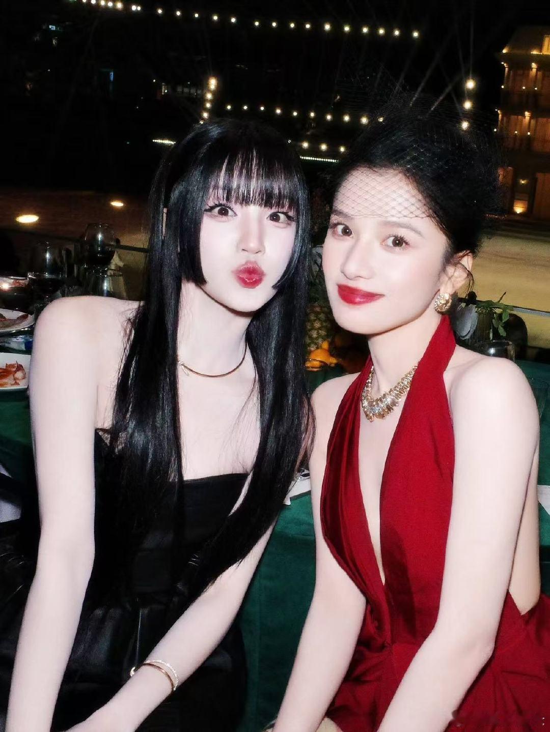 张婧仪晒与宋雨琦合照 张婧仪老师IG发了和雨琦合照，不仅合照还关注了ins！！美