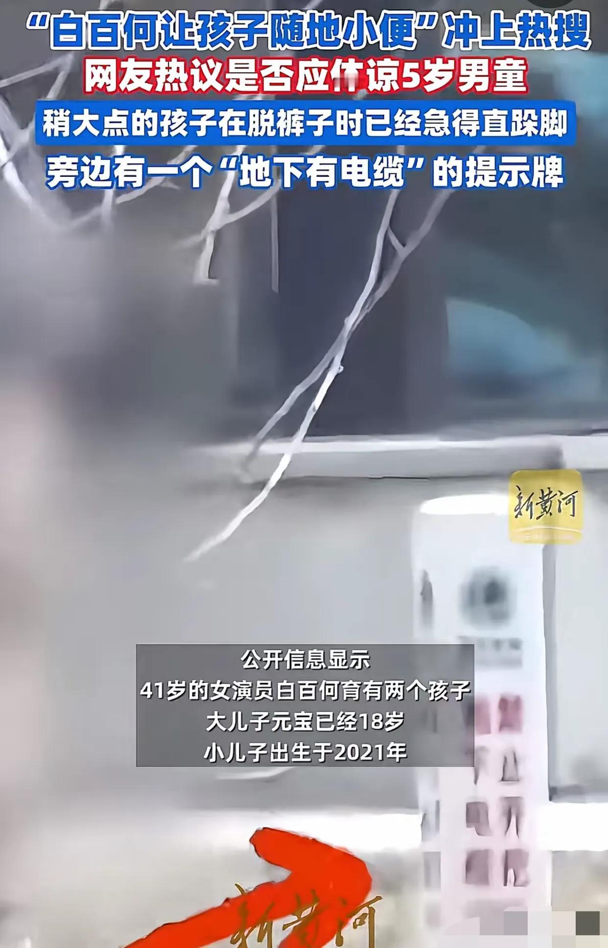 “没必要上纲下线吧？”北京，知名女演员带着两个孩子去公园玩耍，期间，两个孩子玩上