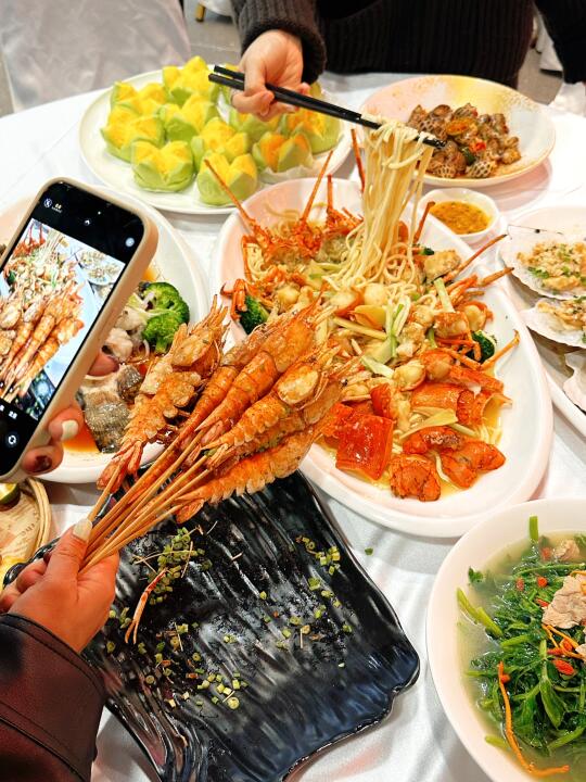 在南宁吃的最舒服的一顿海鲜大排档...🦞🦀