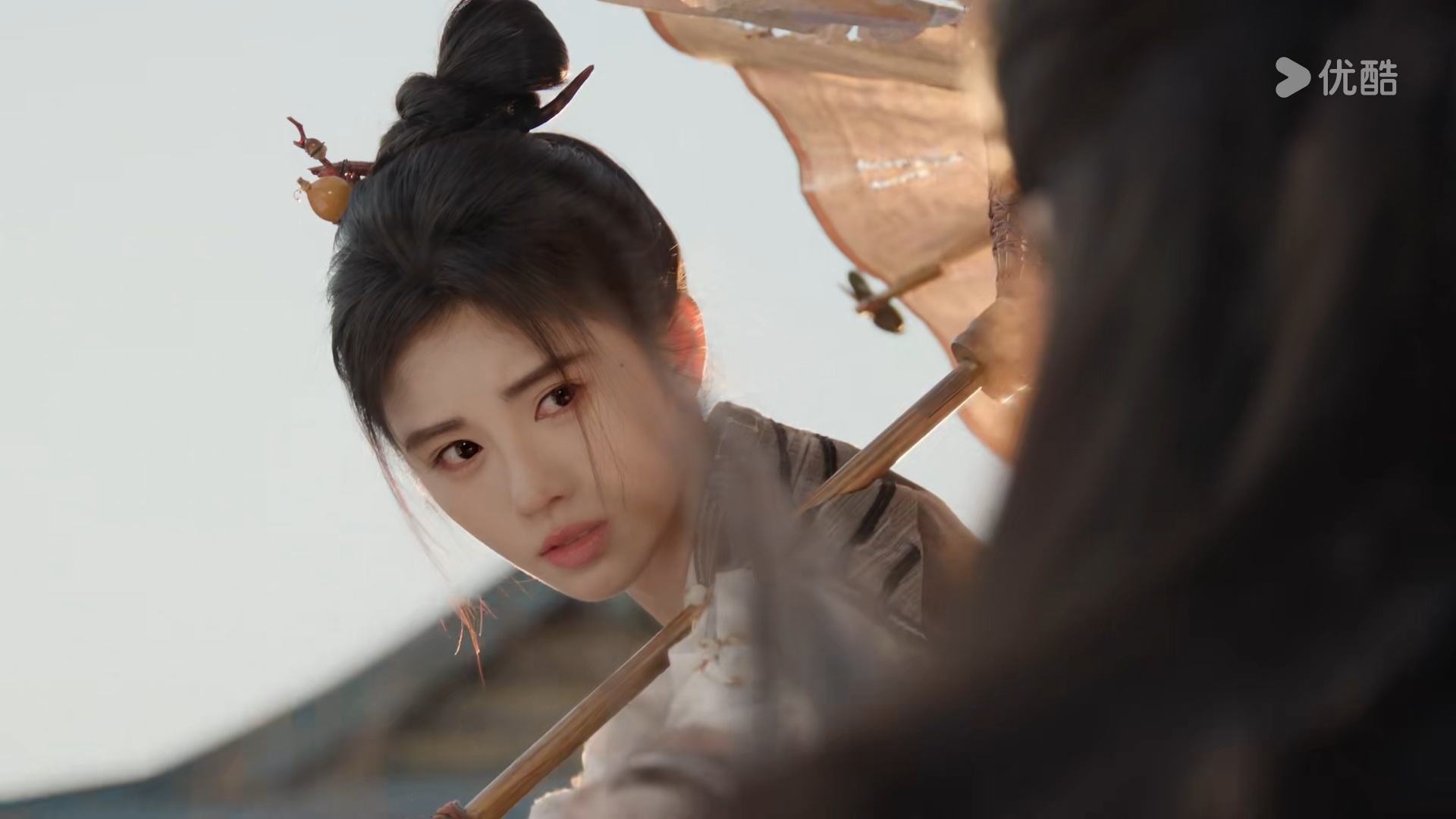 好一个清秀的姜黎非 