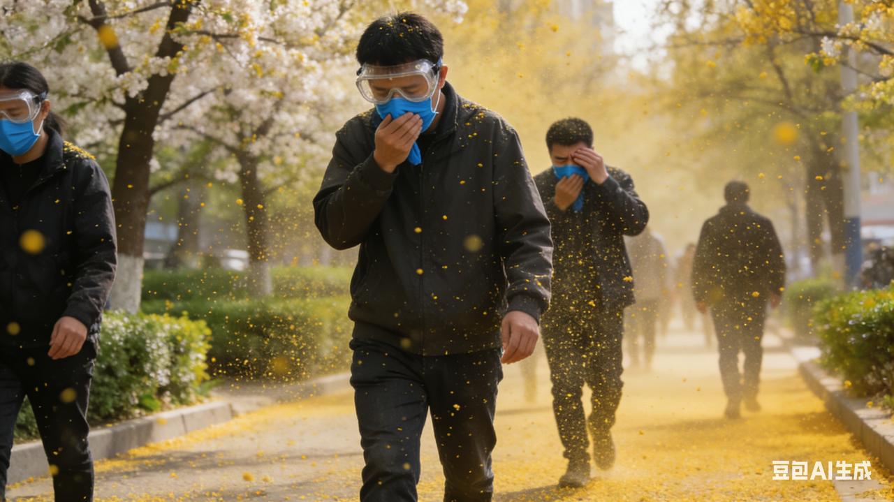 暖冬推早花期、致敏花粉浓度攀升，让7500万过敏人群的春日变成一场难熬的考验。越