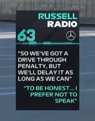 拉塞尔因为切弯获利被罚得来速[苦涩]f12025f1摩纳哥大奖赛 ​​​
