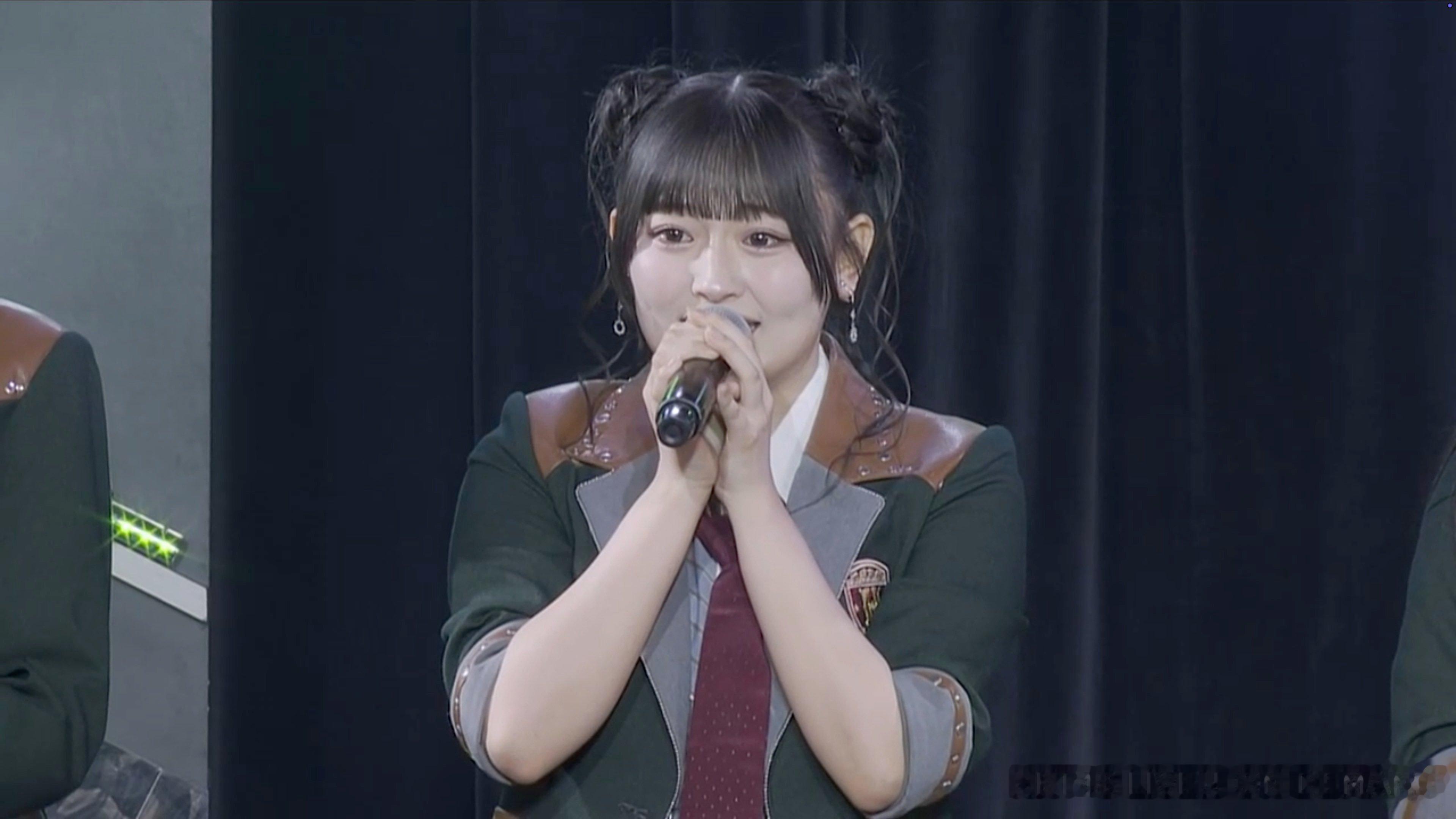 HKT485期生 石桥飒 在今天的「目击者」公演上宣布毕业，毕业时间预计在秋季。