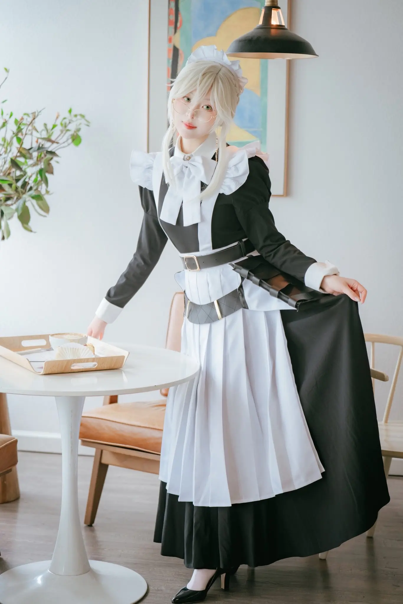 女装cos 女仆咖啡厅cos 女仆猫娘cos 女仆图鉴 cos女仆装推荐