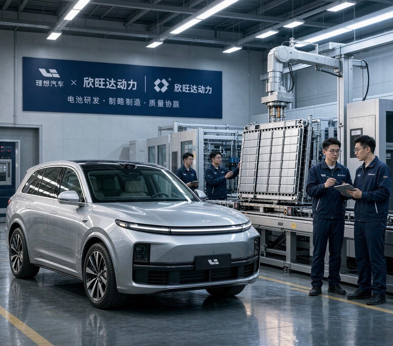 理想拿26.5亿换欣旺达动力8.79%股份、叠加原有持股间接握到11.17%，这