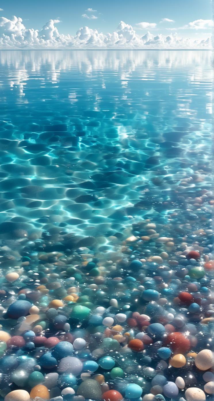 分享一张你拍的海滩的照片