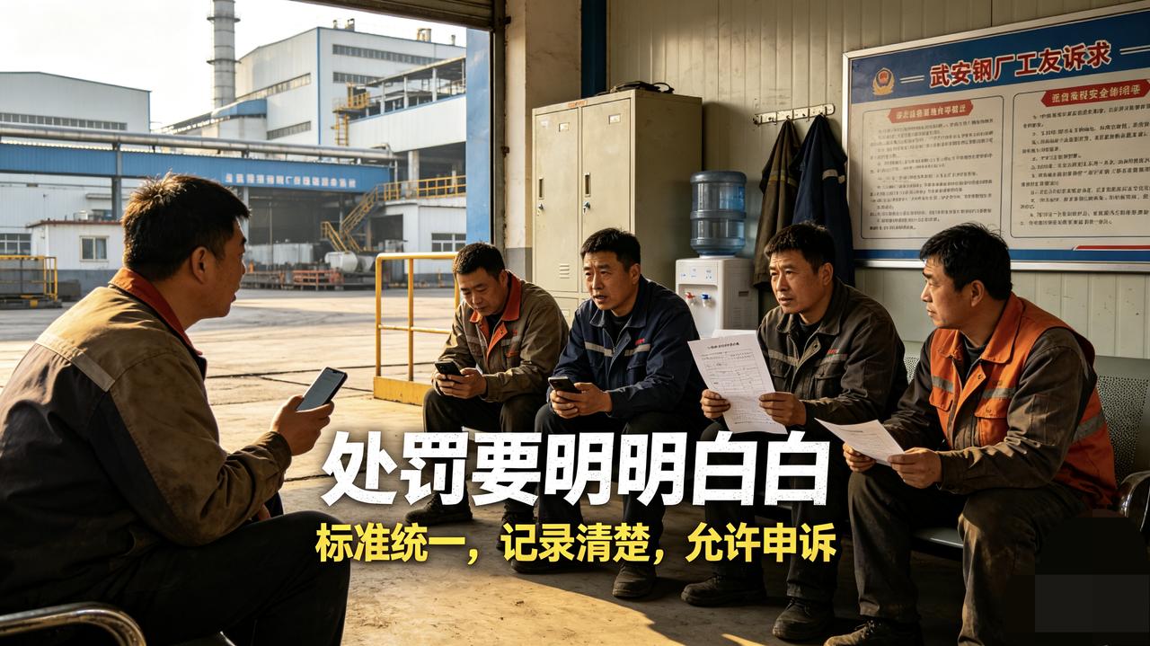 武安钢厂该改改了！明面处罚能接受，暗处私罚最寒人心
 
聊一个咱们武安钢铁工人最