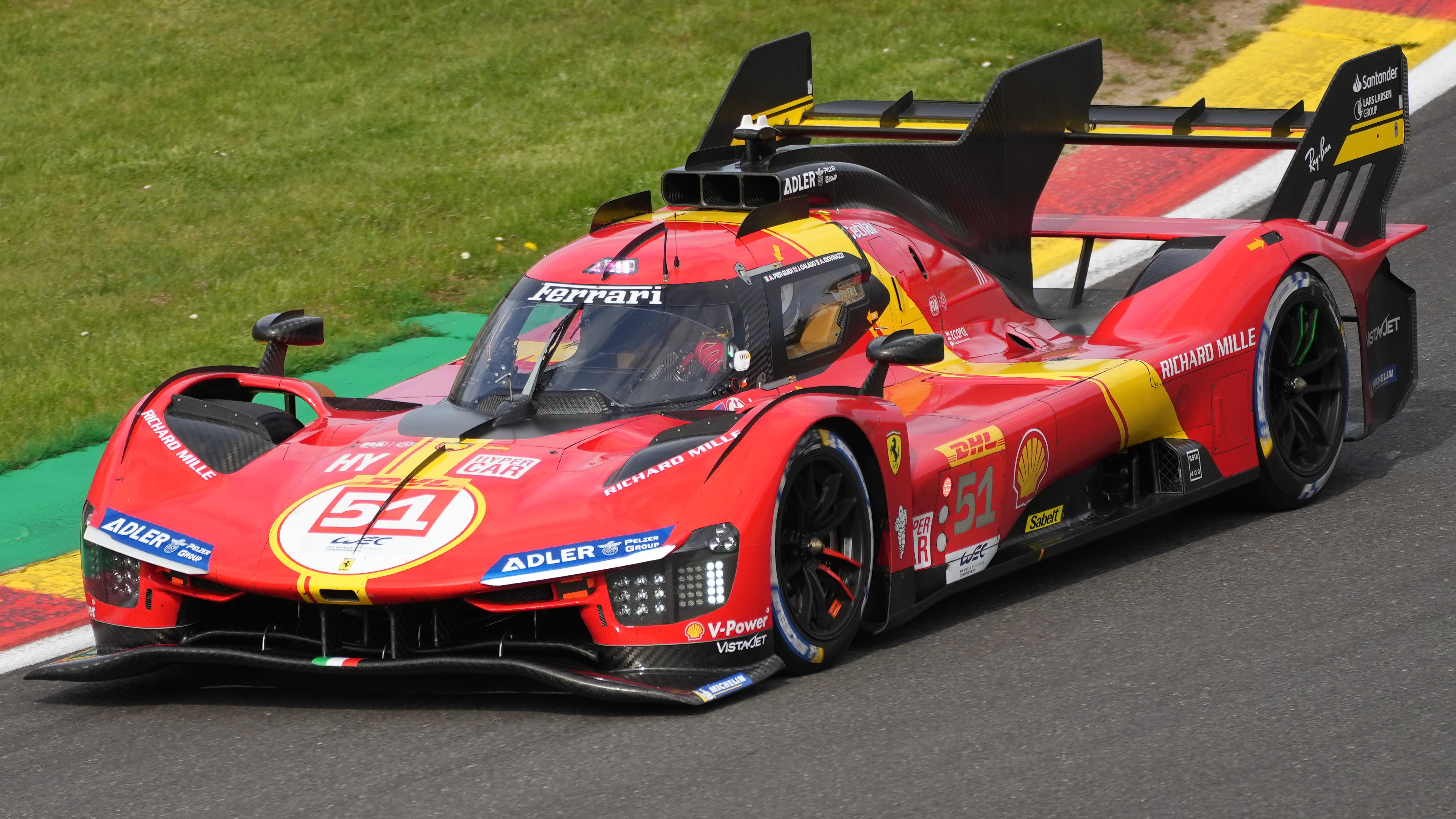 分享圖片：Ferrari 499P  LMDH組賽車 