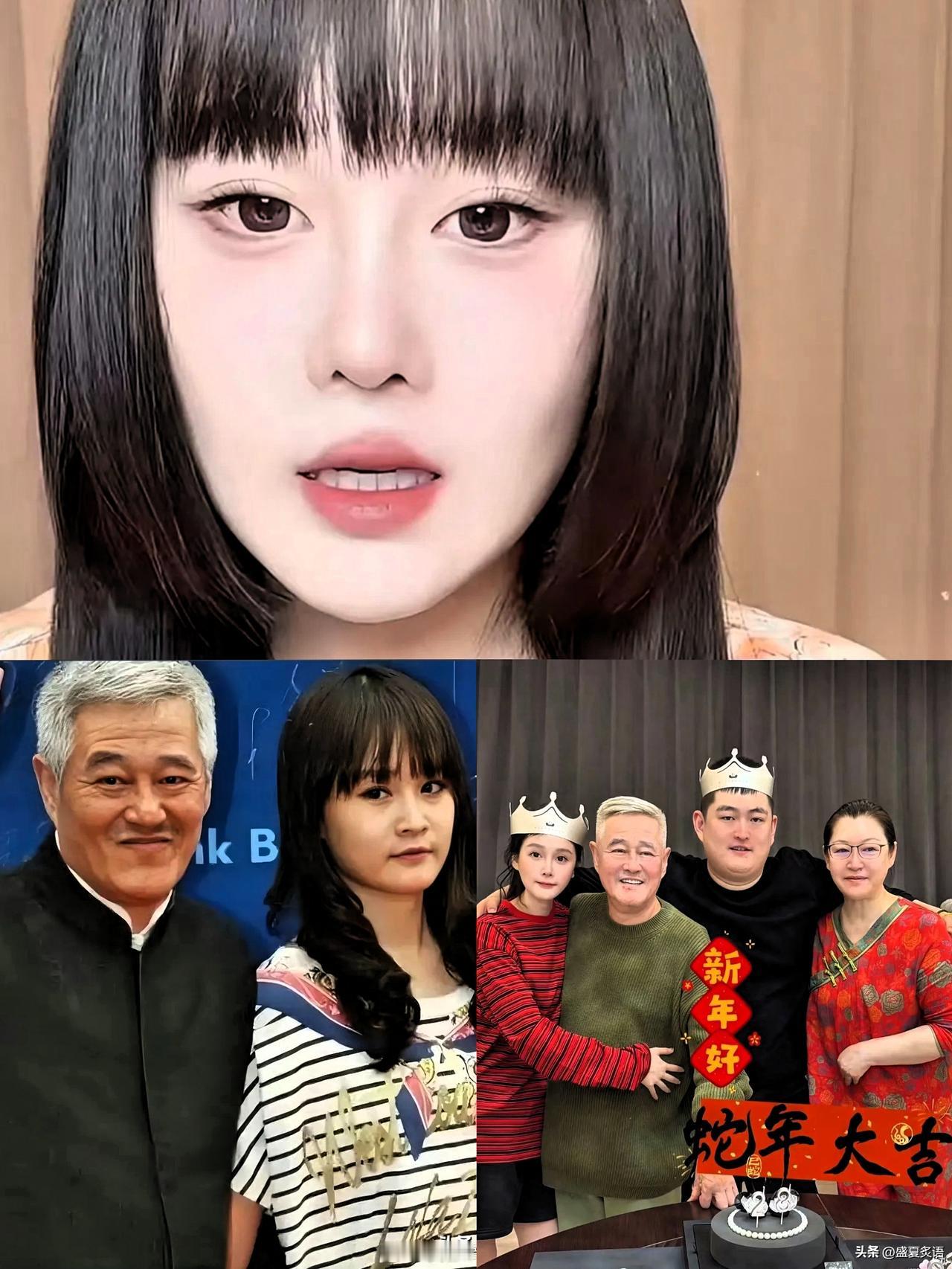 2月22日，
赵本山小女儿球球突然冲上热搜，
只因她在直播中罕见聊起同父异母的姐