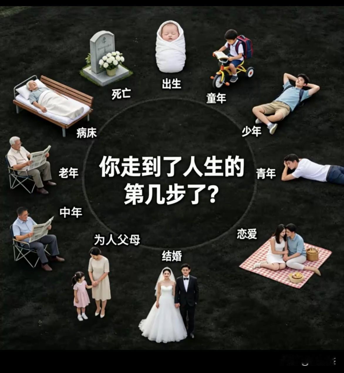 人生就是轮回，能够完美谢幕是最幸福的人。