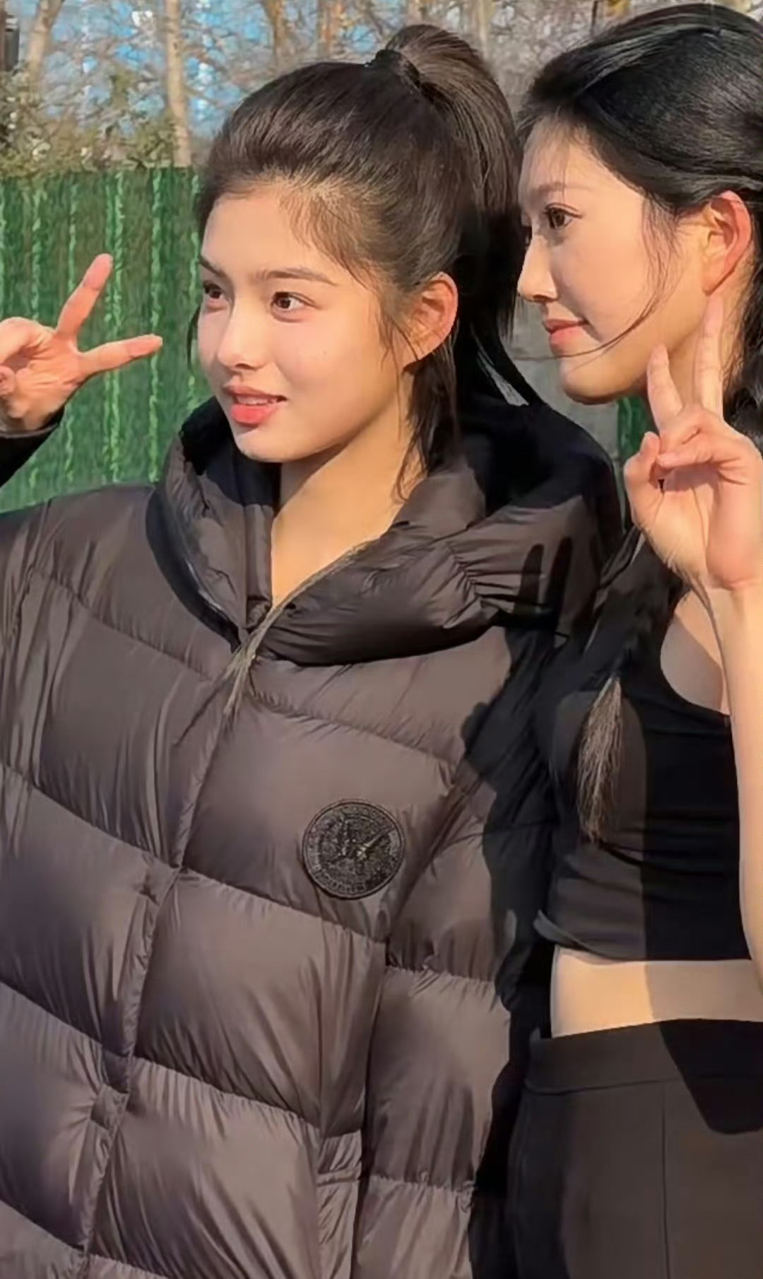 艾米参加艺考了，艺考加油！一切顺利，路透看起来好美！ 