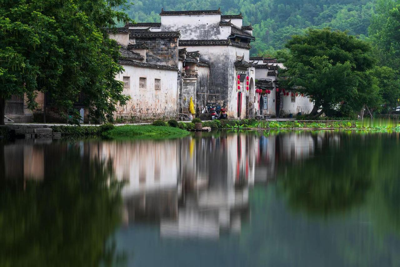 宏村。宏村