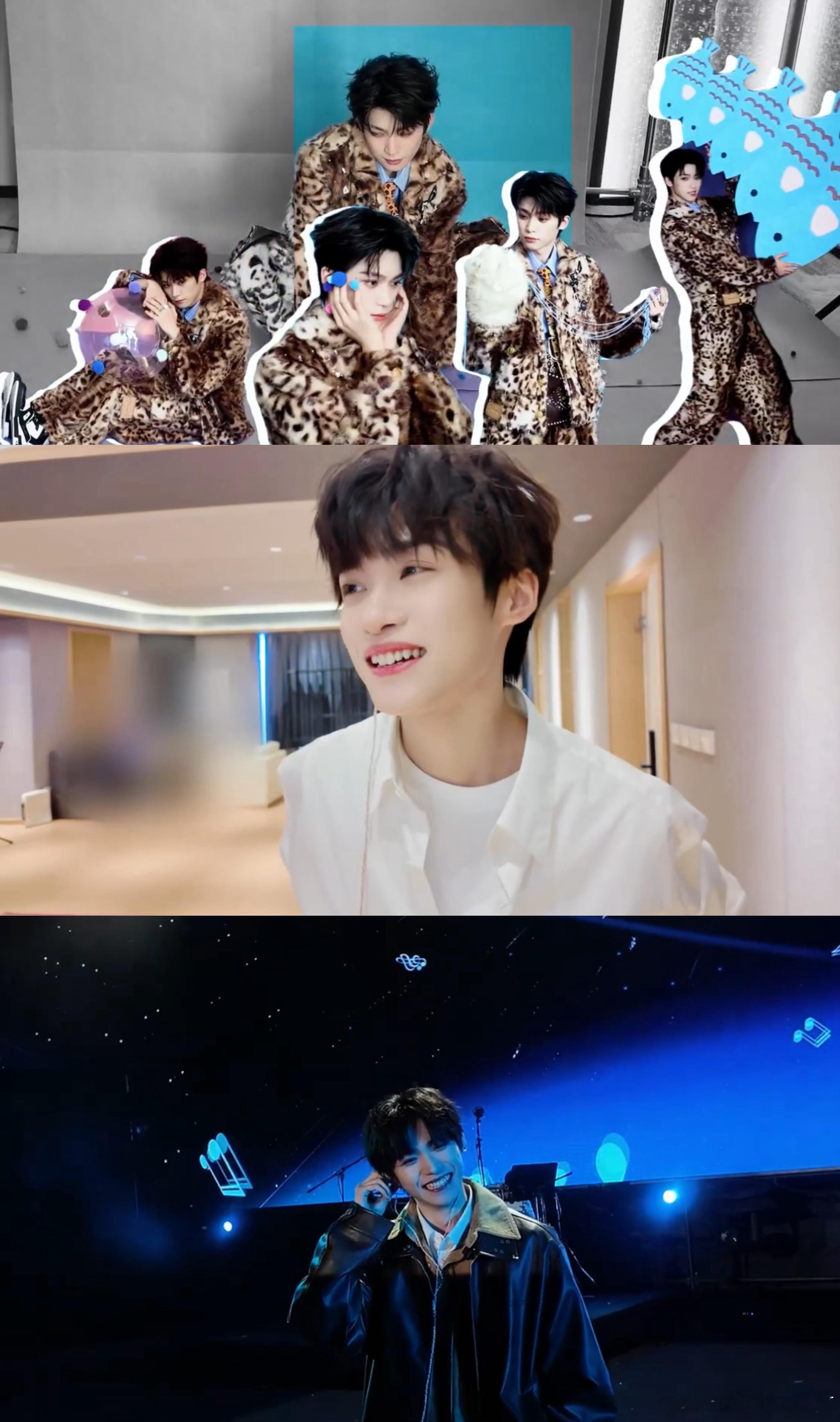 梓渝杭州音乐节vlog，啊啊啊啊又帅又萌！怼脸拍镜头好权威啊！穿白衬衫清唱我是一