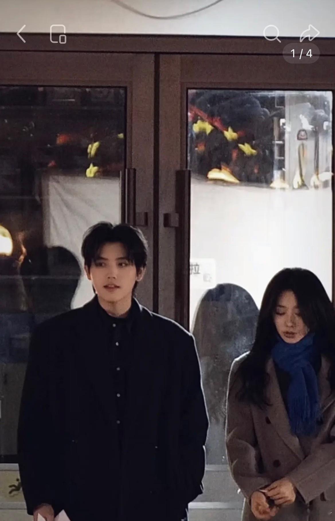 陈飞宇、王影璐同框路透，看起来有cp感吗 