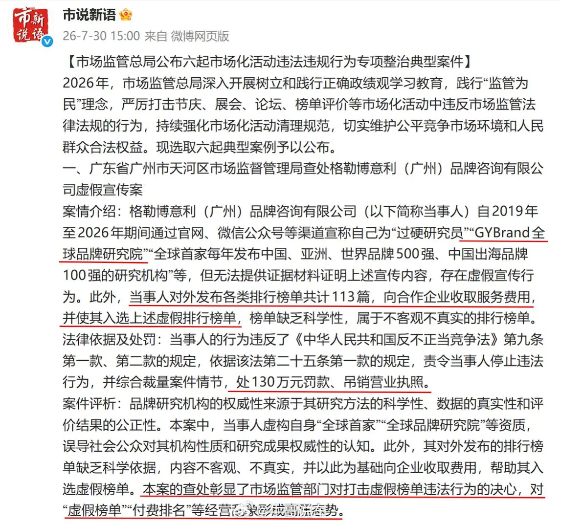 原来有那么多家企业喜欢花钱买榜啊