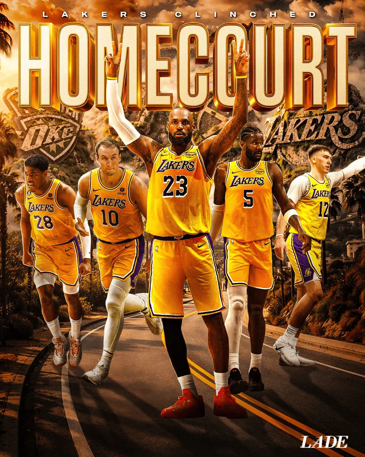 主场开启！湖人锁定西部前四，将在季后赛首轮拥有主场优势今天NBA常规赛湖人主场对