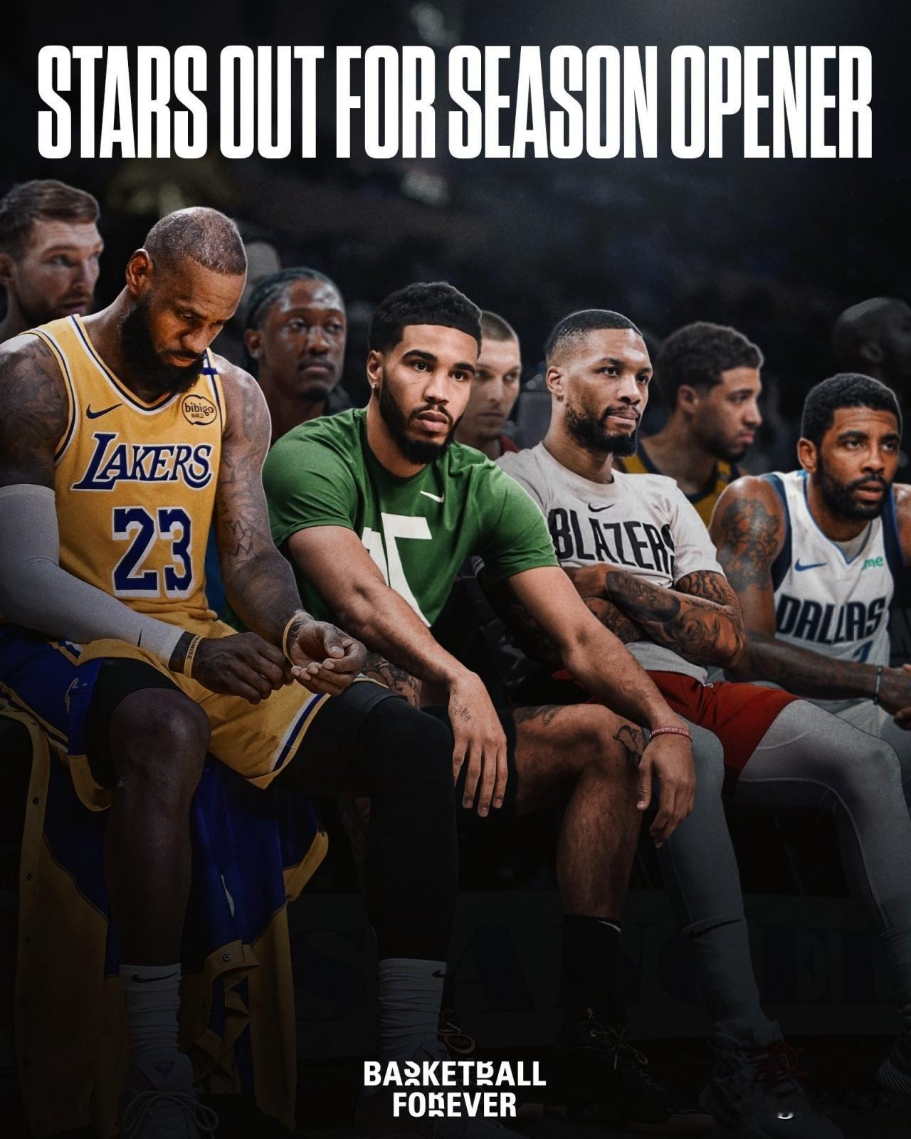 伤病猛于虎，NBA新赛季将会有10多名全明星球员因伤缺席!

明天NBA新赛季就