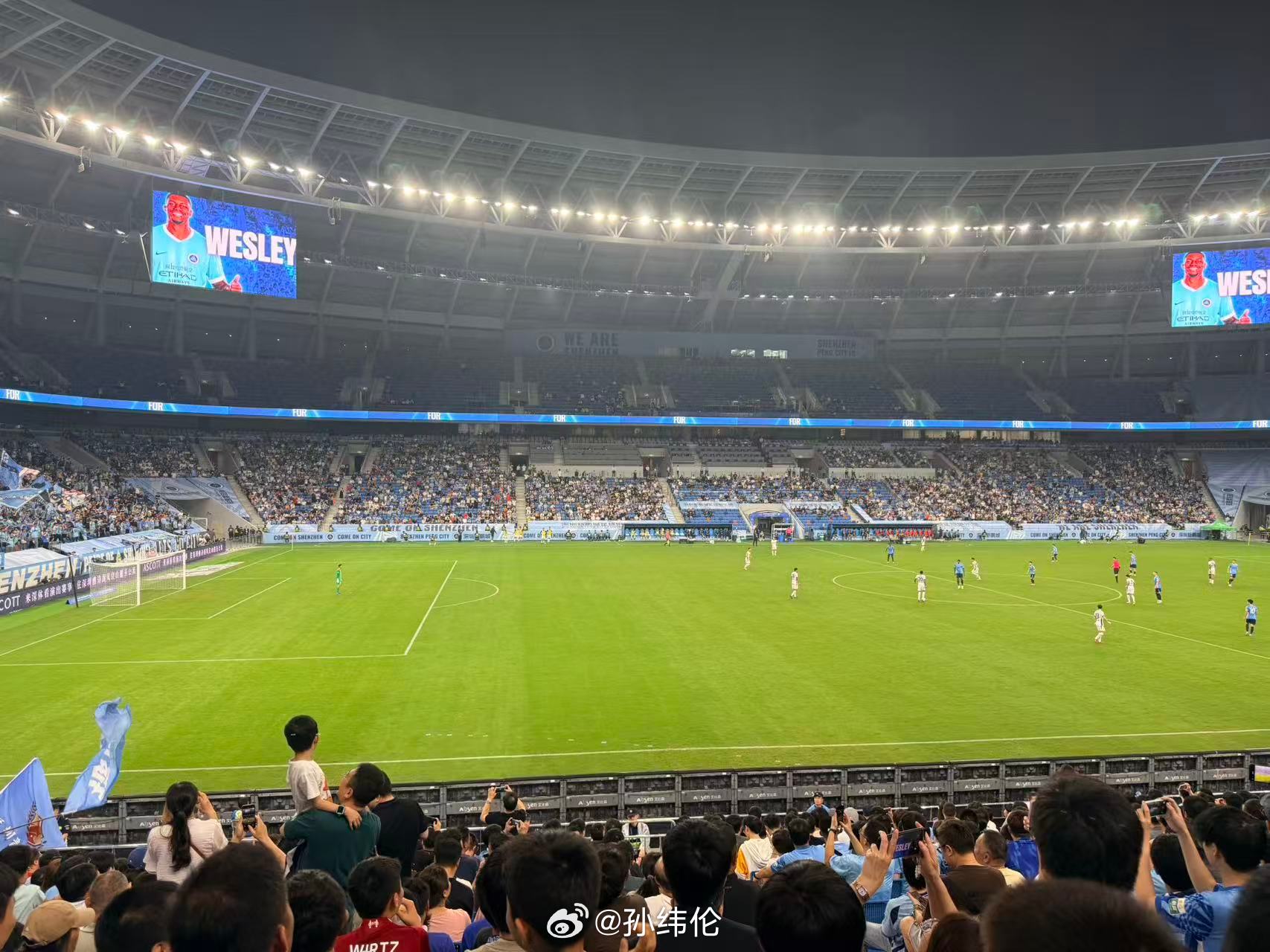 半场3比0，感觉错过了新鹏城本赛季最好看的一场比赛深圳新鹏城vs武汉三镇深圳新鹏