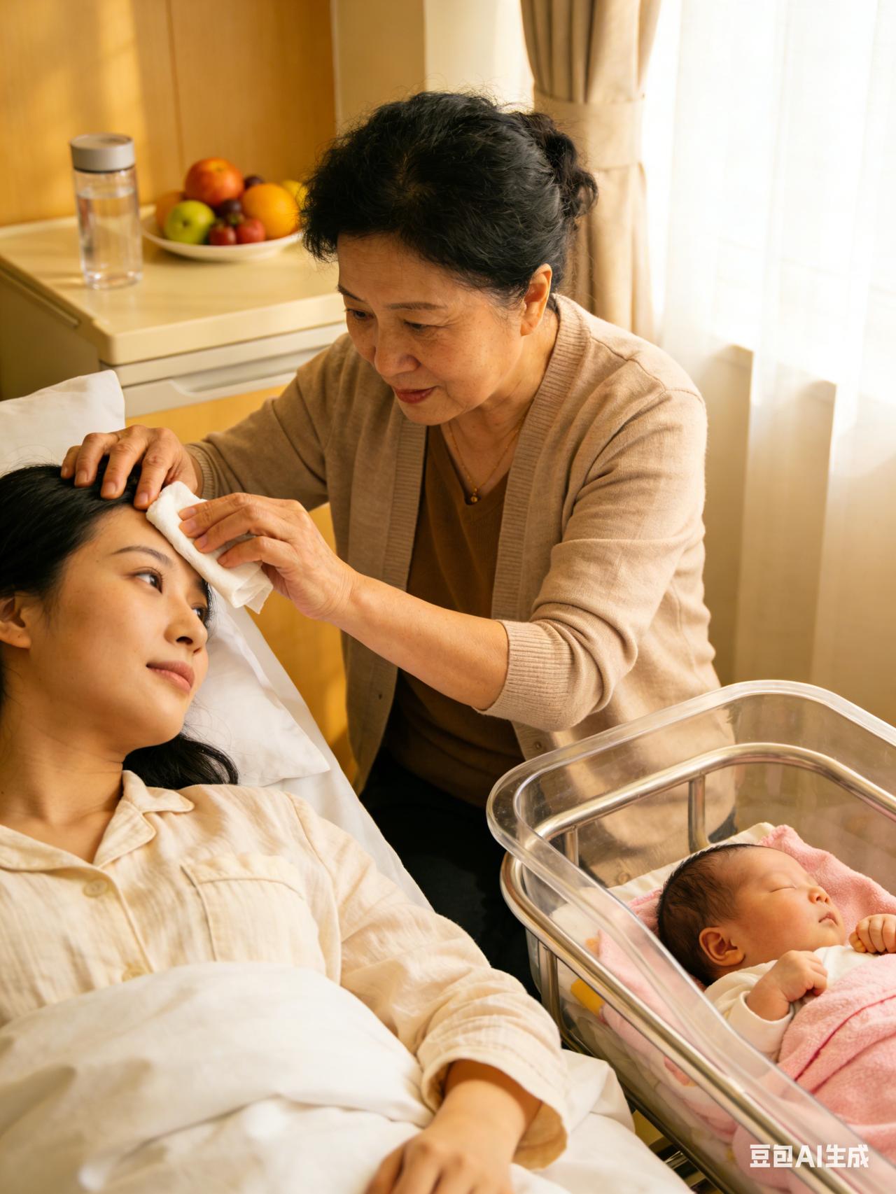 一位60岁母亲非常现实的话：
有女儿的，请听我一句劝：女儿生孩子，娘家人一定要在