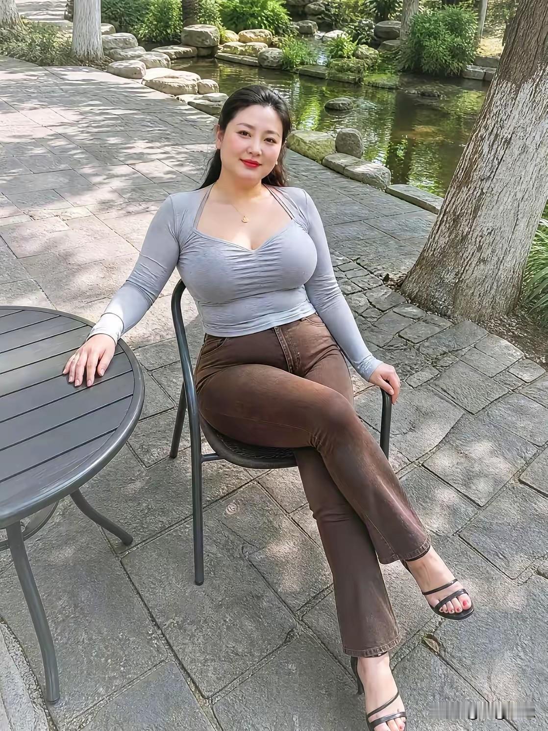 家中有粮，心中不慌。
这环境，那环境，和她无关！