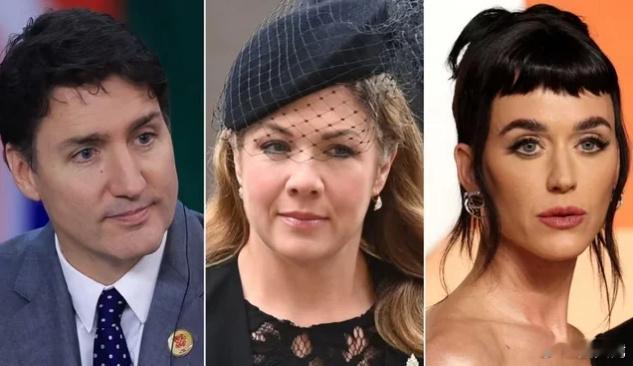 加拿大前总理特鲁多与美国歌手“水果姐”凯蒂·佩里的恋情10月份公开，特鲁多的前妻