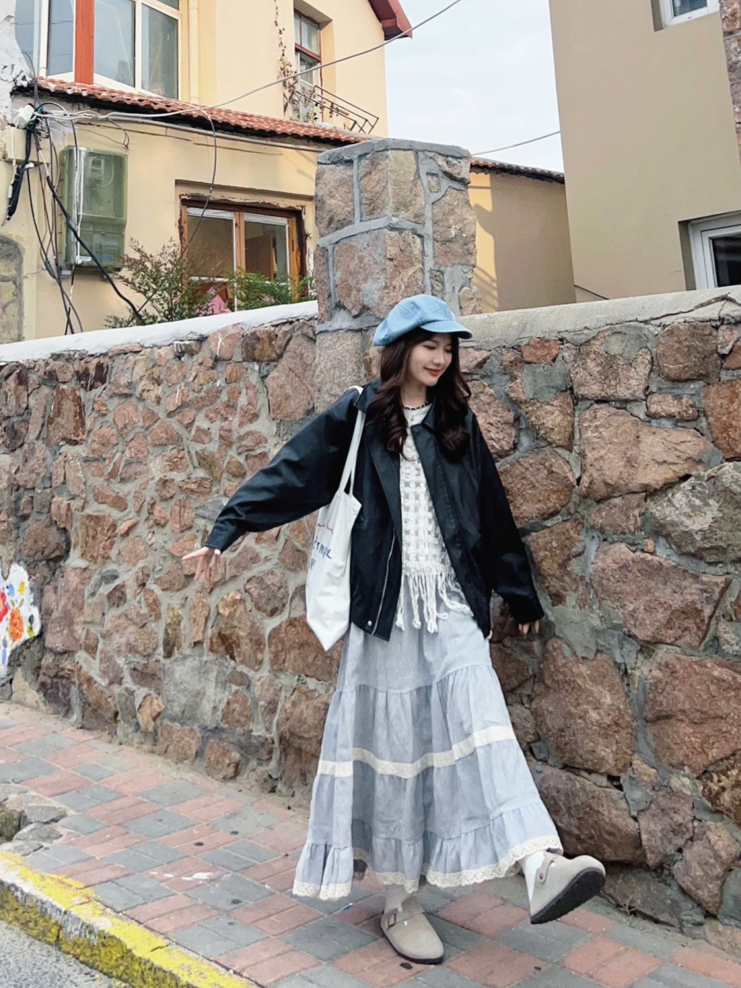 好爱好爱秋天的青岛！！街景随便一拍都很绝