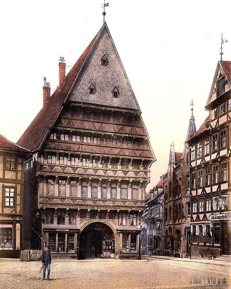 位于德国希尔德斯海姆（Hildesheim）的屠夫行会会所（Knochenhau