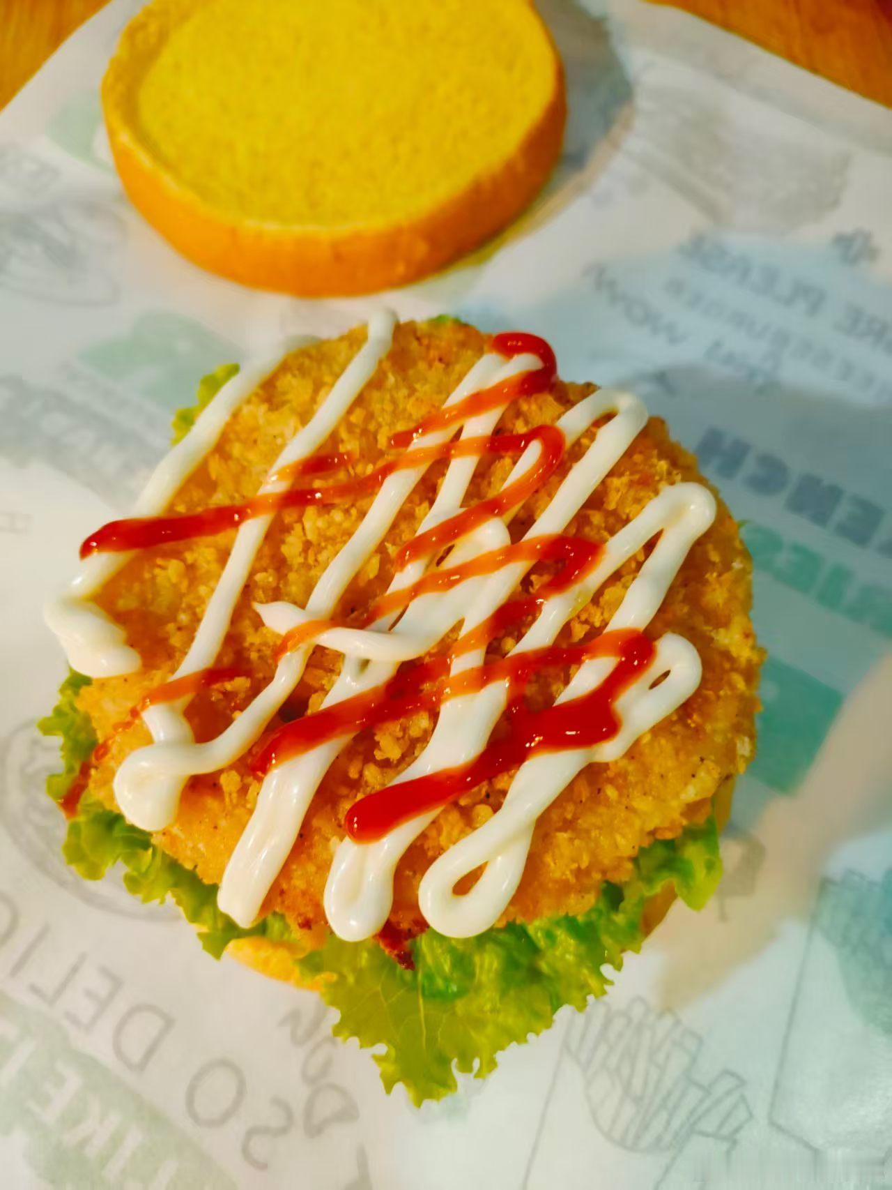 每日一餐分享[超话]  今天有汉堡🍔吃 ​​​