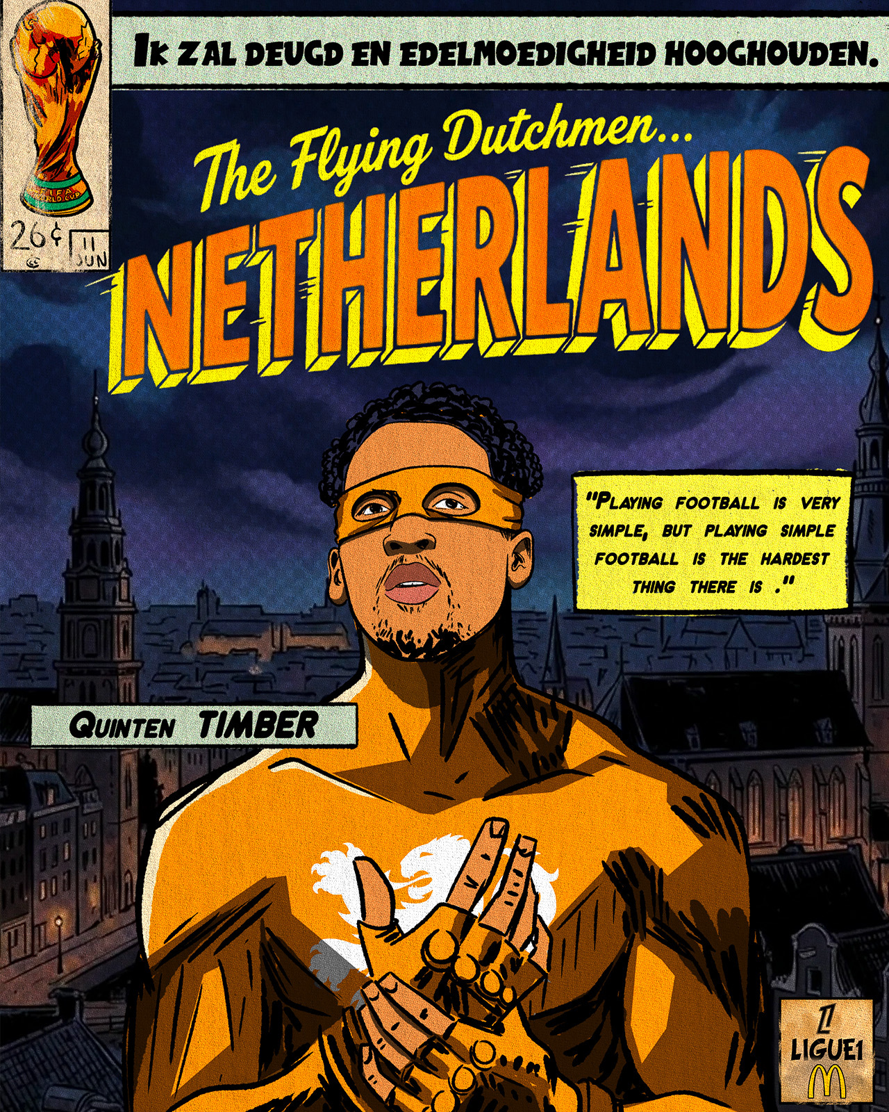 🇳🇱 荷兰橙狮侠——昆滕·廷贝尔法甲联赛