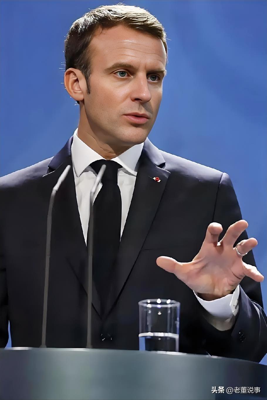 4月1日，在东京的日本商界领袖面前，法国总统马克龙公开称赞欧洲的“可预测性”，并
