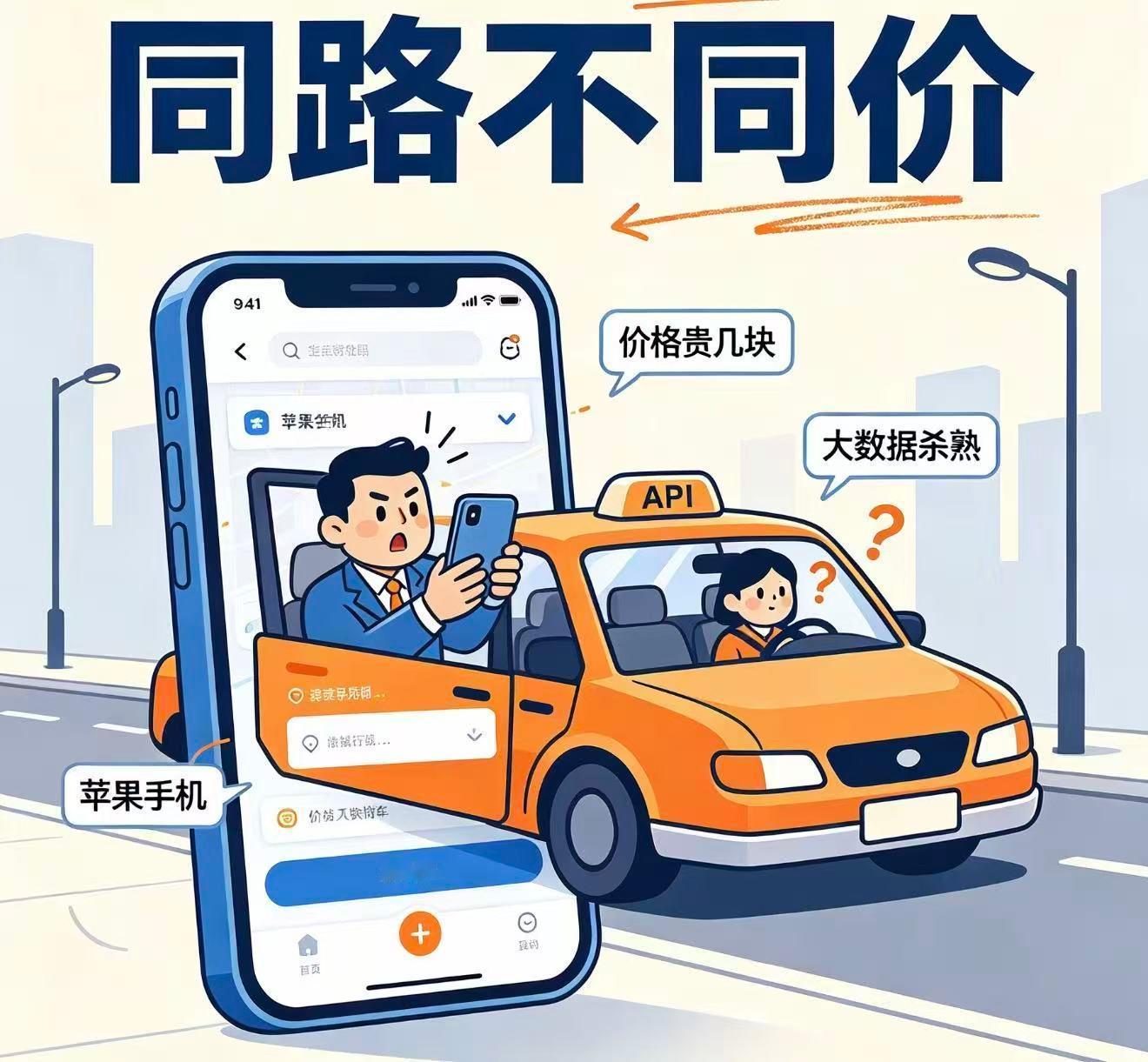 哪些大数据最让人反感 想起之前有一次打车，我一上车司机就问我是不是用苹果手机，我