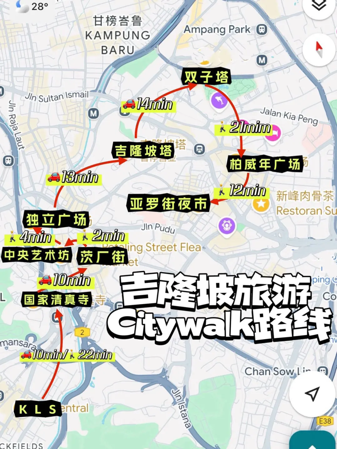 五一出国游｜吉隆坡Citywalk保姆级攻略攻略