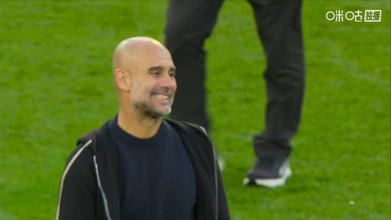 英超联赛第五轮，阿森纳主场1：1战平曼城，赛后阿森纳主教练阿尔特塔找到曼城主教练