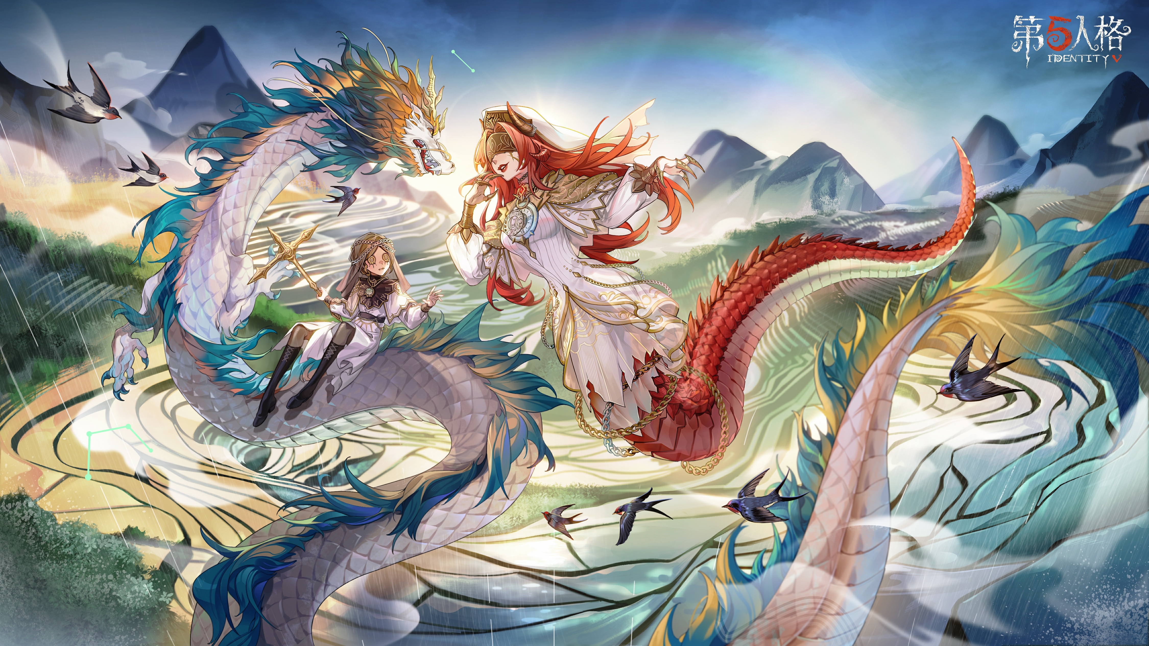 第五人格[超话]  龙抬头（农历二月二），此时东方苍龙七宿的角宿初现于地平线，形