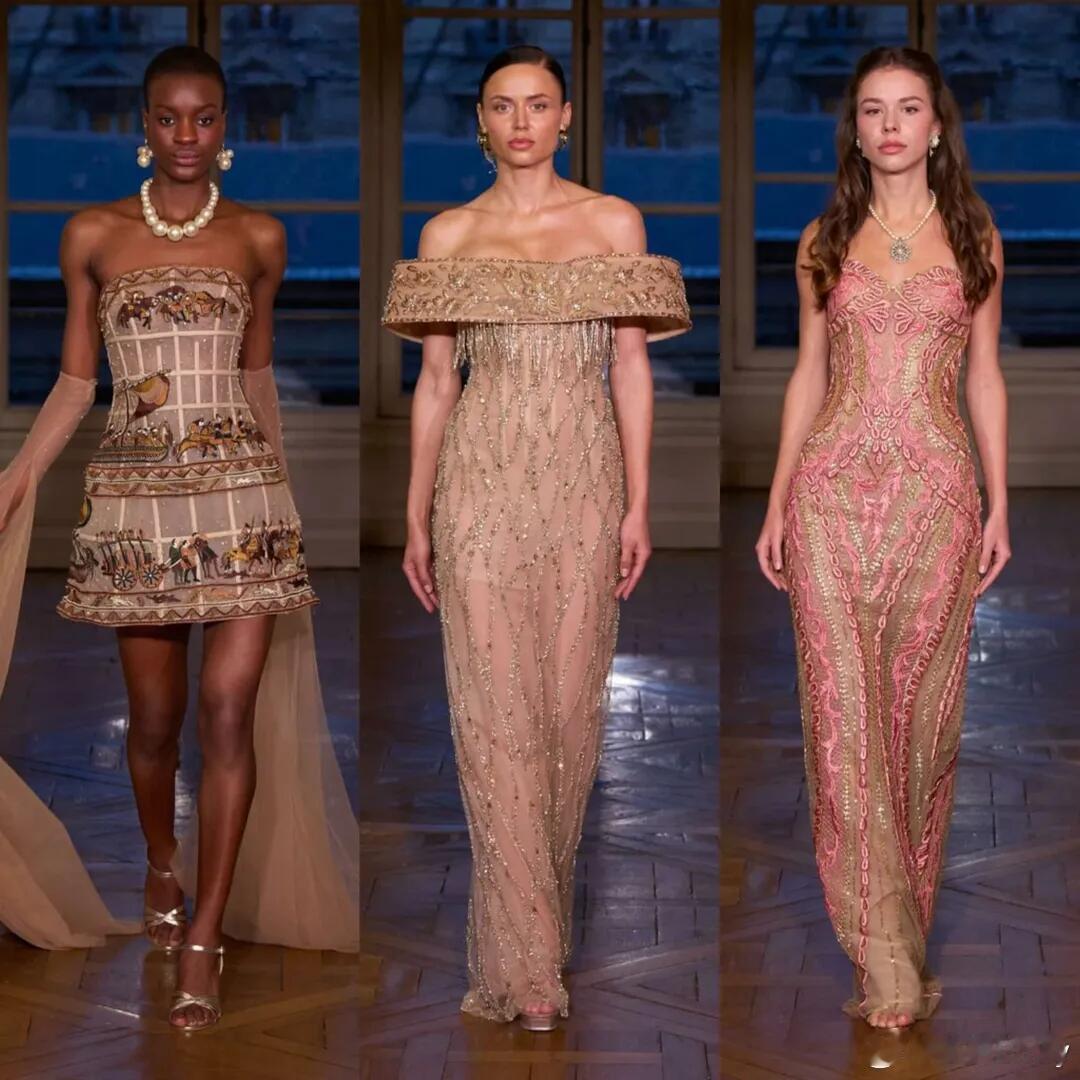 巴黎高定时装周 NOUR MUHTASEB 2026春夏高定系列，以「时间的织锦