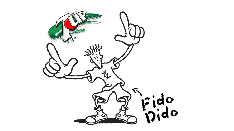 Fido Dido  |  1985年被设计师手绘诞生 被艺术家 Sue Ros