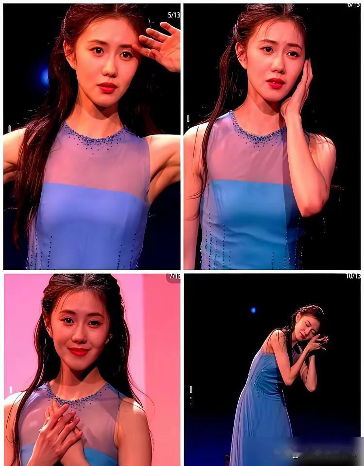 刘浩存在春晚有很多特写镜头，被夸成花，说她北舞第一，说她惊鸿一瞥。

却忘了主唱