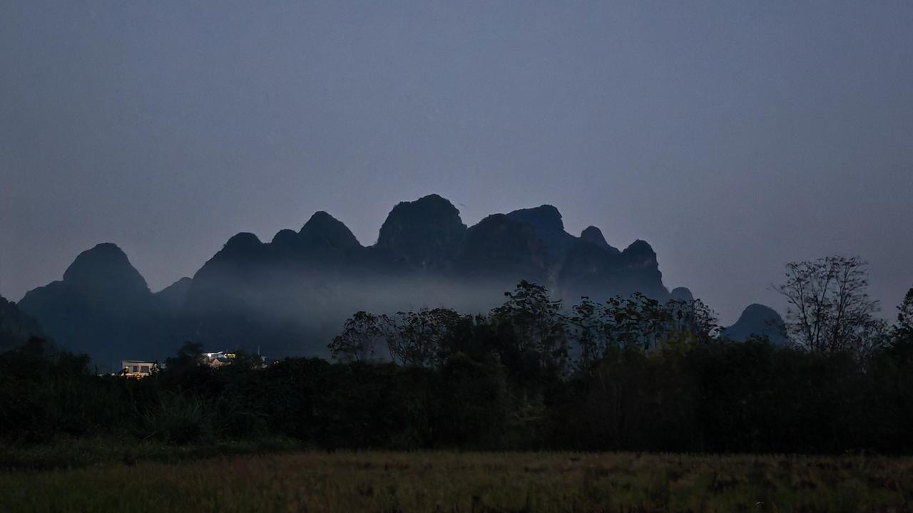 中国摄影圈梦幻遇龙河.黄昏暮色