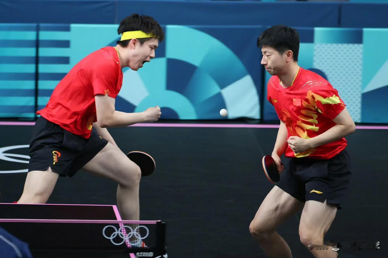国乒男团3比0击败法国，顺利进入决赛！决赛将对阵瑞典！！加油

#国乒男团3比0